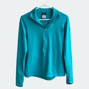 Nike Dri-fit Zip Up Running Shirt Size Small